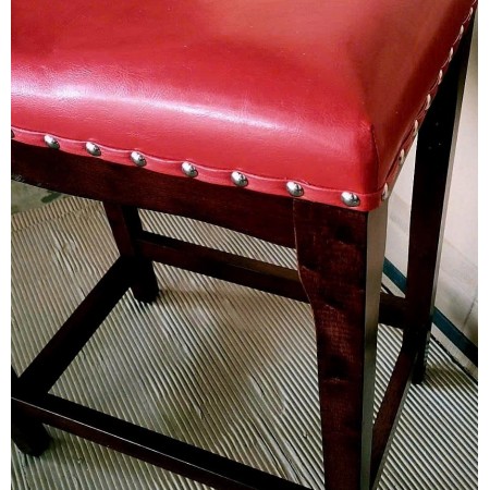 Saddle Red : Ghế Quầy Bar , Đảo Bếp - H74cm